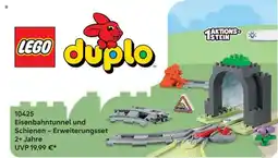 Lego 10425 eisenbahntunnel und schienen - erweiterungsset 2+ jahre Angebot