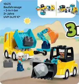 Lego 10475 Baufahrzeuge - 3-in-1-Set 2+ Jahre Angebot