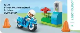 Lego 10471 Blaues Polizeimotorrad 2+ Jahre Angebot