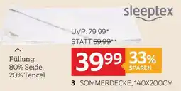 XXXLutz Sommerdecke, Angebot