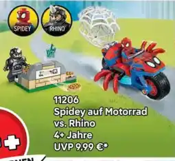 Lego 11206 Spidey auf Motorrad vs. Rhino 4+ Jahre Angebot