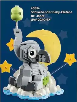 Lego 40814 Schwebender Baby-Elefant 18+ Jahre Angebot