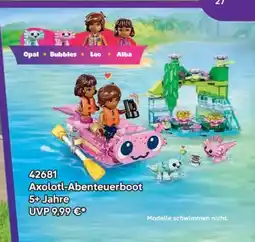 Lego 42681 Axolotl-Abenteuerboot 5+ Jahre Angebot