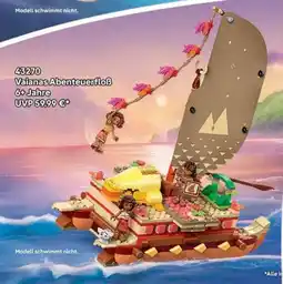 Lego 43270 Vaianas Abenteuerfloß 6+ Jahre Angebot
