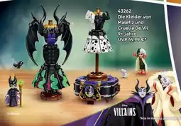Lego 43262 Die Kleider von Malefiz und Cruella De Vi 9+ Jahre Angebot