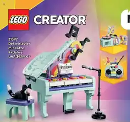 Lego 31392 Deko-Klavier mit Katze 9+ Jahre Angebot