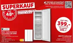 Interspar Kühl/-Gefrierschrank convertible GN 2060 Angebot