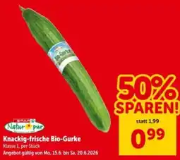 Interspar Knackig-frische Bio-Gurke Angebot