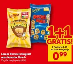 Interspar Lorenz pommels original oder monster munch Angebot