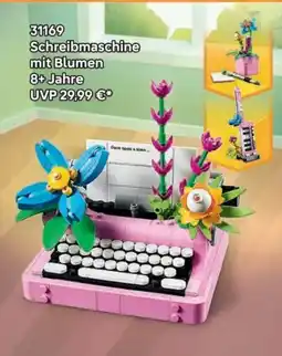 Lego 31169 Schreibmaschine mit Blumen 8+ Jahre Angebot