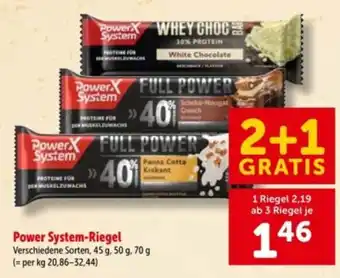 Interspar Power System-Riegel Angebot