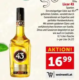 Interspar Licor 43 Angebot