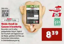 Interspar Weide-hendl im ganzen & bratfertig Angebot