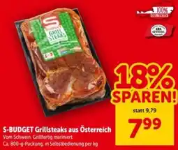 Interspar S-budget grillsteaks aus österreich Angebot