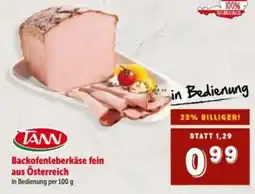 Interspar Backofenleberkäse fein aus österreich Angebot
