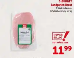 Interspar S-budget landputen brust Angebot