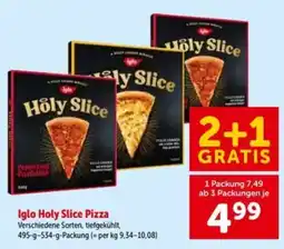 Interspar Iglo holy slice pizza Angebot