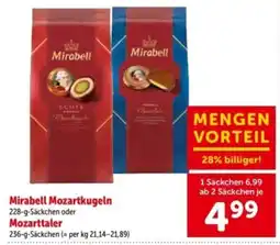 Interspar Mirabell mozartkugeln oder mozarttaler Angebot