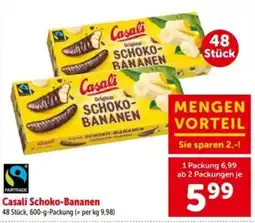 Interspar Casali schoko-bananen Angebot