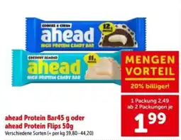 Interspar Ahead protein bar oder ahead protein flips Angebot