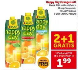 Interspar Happy day orangensaft Angebot