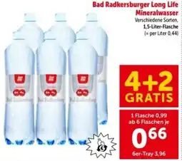 Interspar Bad radkersburger long life mineralwasser Angebot