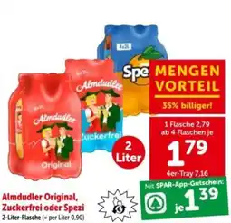 Interspar Almdudler original, zuckerfrei oder spezi Angebot