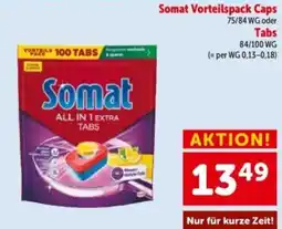 Interspar Somat vorteilspack caps oder tabs Angebot