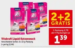 Interspar Vitakraft liquid katzensnack Angebot