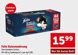 Interspar Felix katzennahrung Angebot