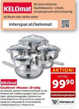 Interspar Geschirrset Murano 10-teilig Angebot