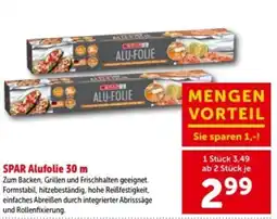 Interspar Spar alufolie 30 m Angebot