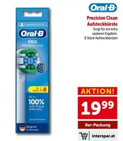Interspar Precision clean aufsteckbürste Angebot