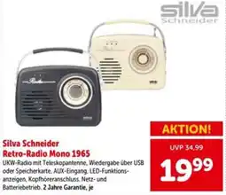 Interspar Silva schneider retro-radio mono 1965 Angebot