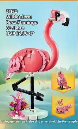 Lego 31170 Wilde Tiere: Rosa Flamingo 8+ Jahre Angebot