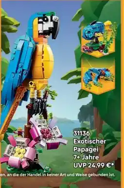Lego 31136 Exotischer Papagei 7+ Jahre Angebot