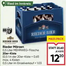 Maximarkt Rieder Märzen Angebot