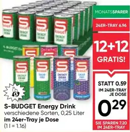 Maximarkt S Budget Energy Drink Angebot