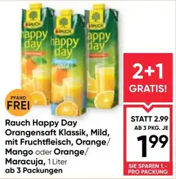 Maximarkt Rauch Happy Day Orangensaft Angebot