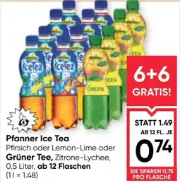Maximarkt Pfanner Ice Tea Angebot