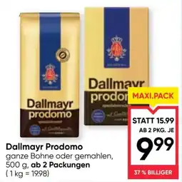 Maximarkt Dallmayr Prodomo Angebot