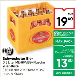 Maximarkt Schwechater Bier Angebot