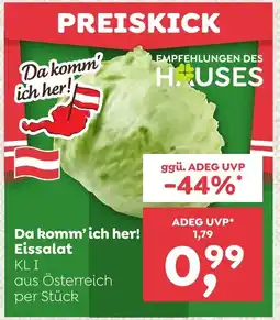 ADEG Da komm'ich her! Eissalat Angebot