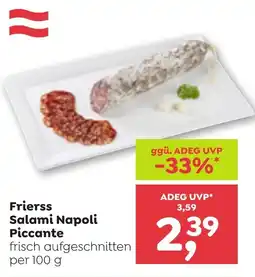 ADEG Frierss Salami Napoli Piccante Angebot