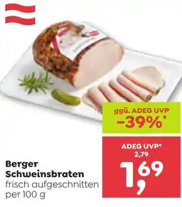 ADEG Berger Schweinsbraten Angebot