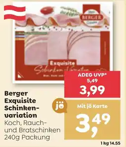 ADEG Berger Exquisite Schinken- variation Angebot