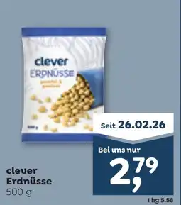ADEG clever Erdnüsse Angebot