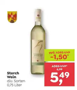 ADEG Storch Wein Angebot