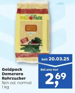 ADEG Goldpack Demerara Rohrzucker Angebot