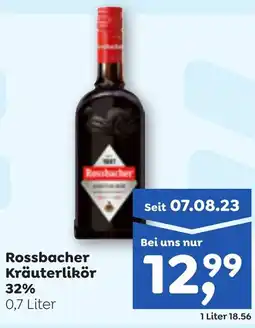 ADEG Rossbacher Kräuterlikör 32% Angebot